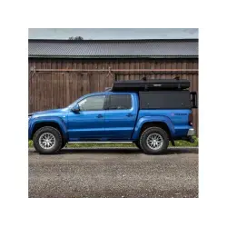 Hardtop Adventure noir lisse Volkswagen Amarok 2010-2022 double cabine Alu-Cab
